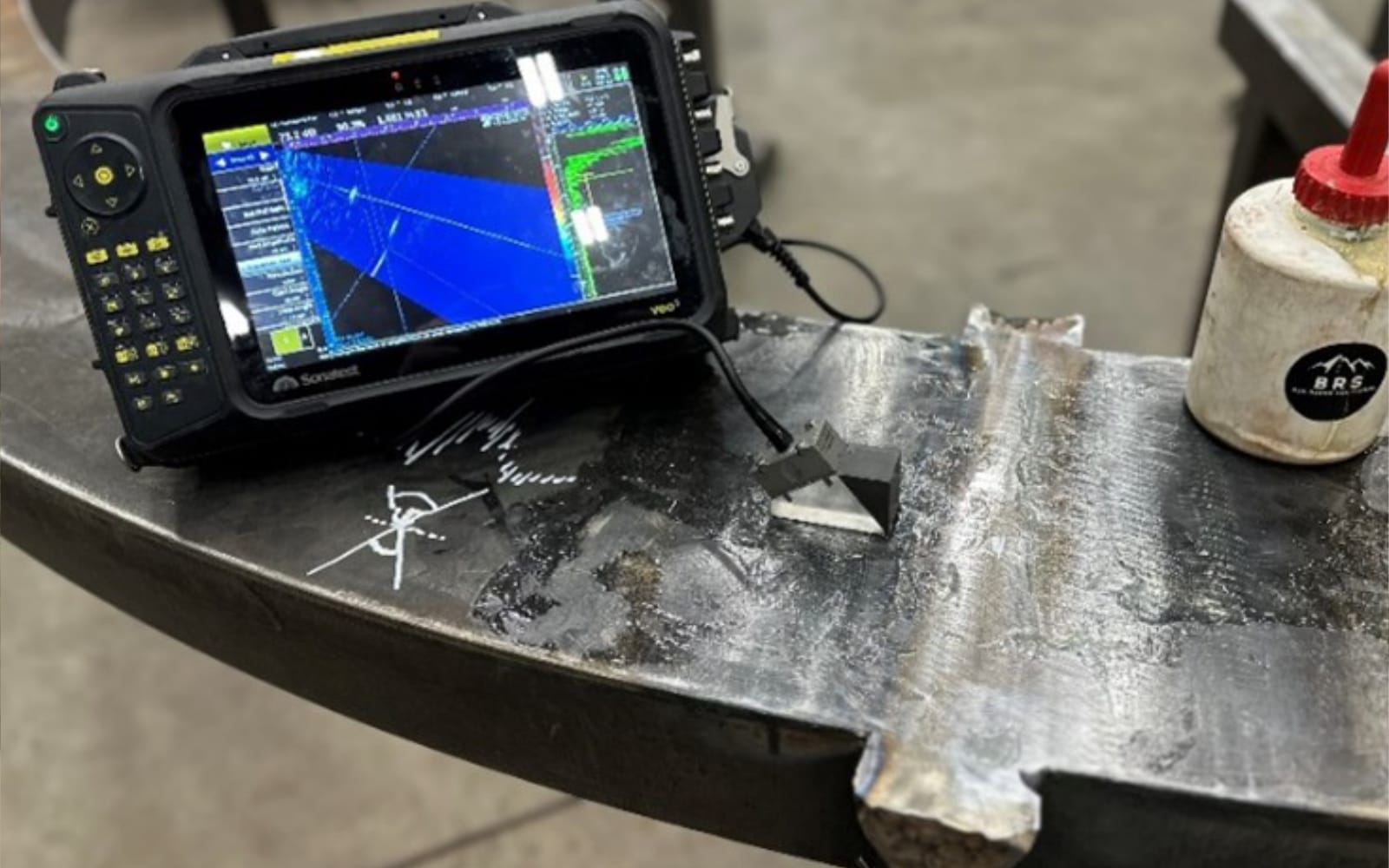 PAUT Butt Weld Inspection Utilising the veo3 :: Sonatest