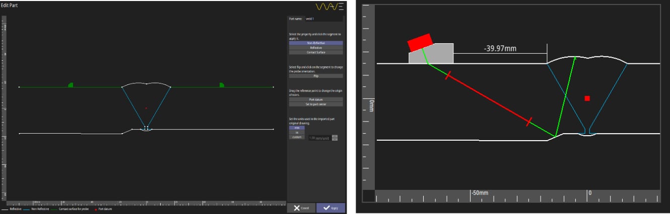 Fig. 4 - Companion building and validating scan plans