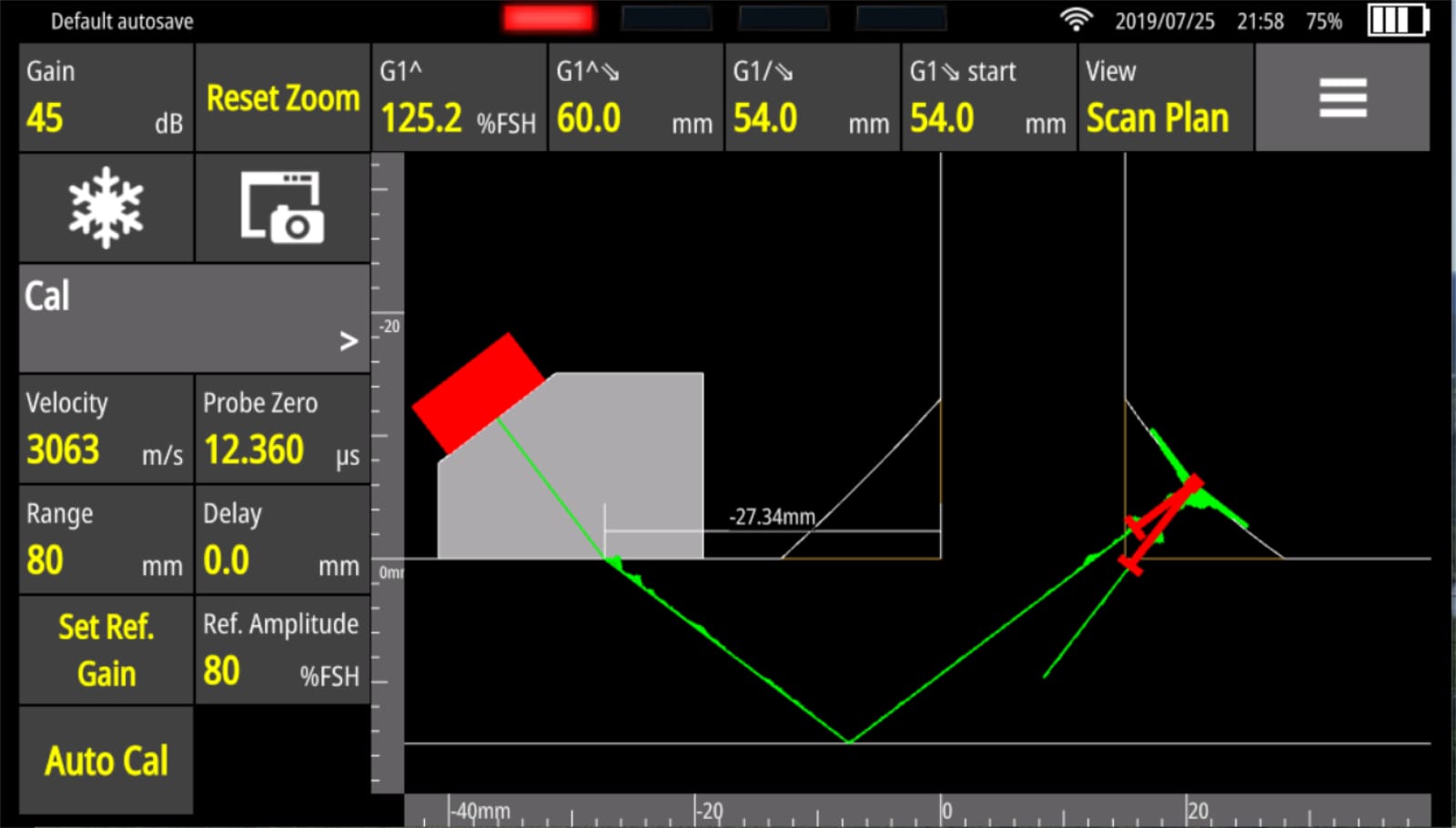 Wave Interactive Scan Plan