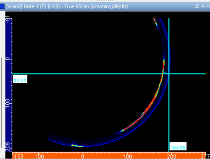 Fig. 3 - 3-D Rendering of a Corrosion
