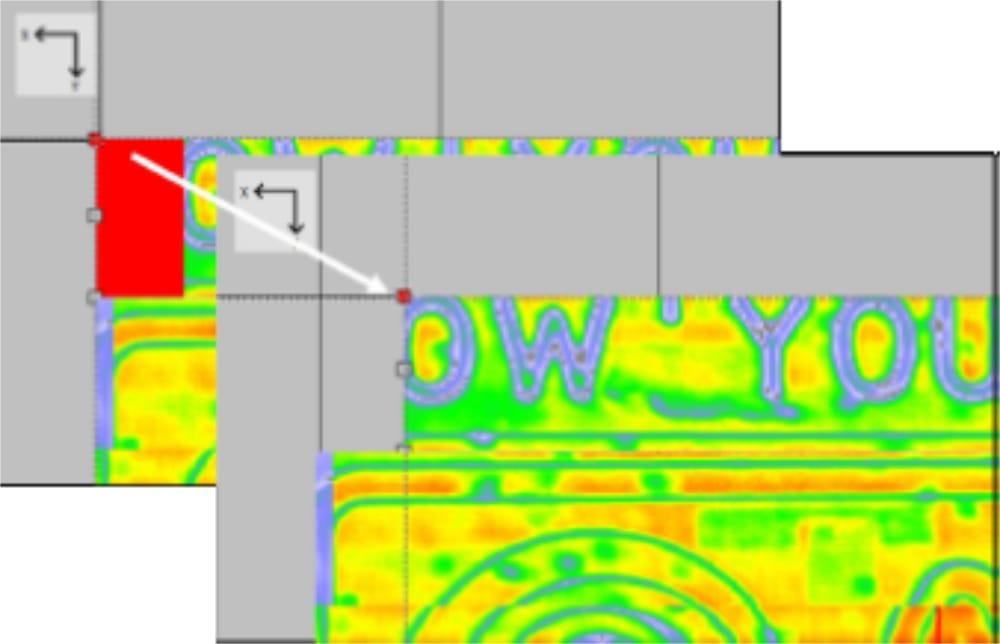 C-scan cropping