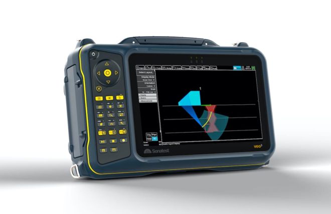 Carry Out Your Phased Array Inspections with Confidence Using the New Sonatest veo³